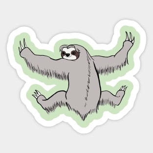 Sloth Hug Sticker